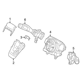 Volvo OE - Steering Column - Shroud, Switches & Levers