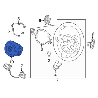 Volvo OE - Steering Wheel Air Bag