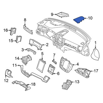 Volvo OE - Front Speaker Cover