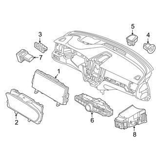 Volvo OE - Instrument Panel - Cluster & Switches