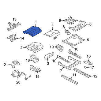 Volvo OE - Front Left Seat Cover