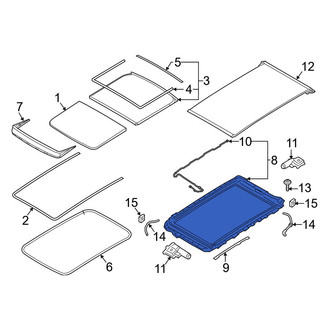 Volvo OE - Sunroof Frame
