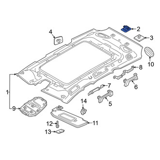 Volvo OE - Headliner Clip