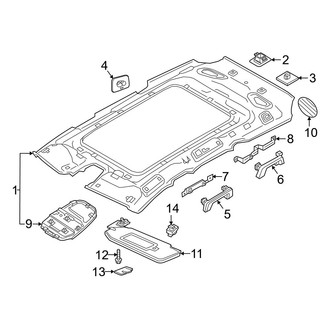 Volvo OE - Roof - Interior Trim
