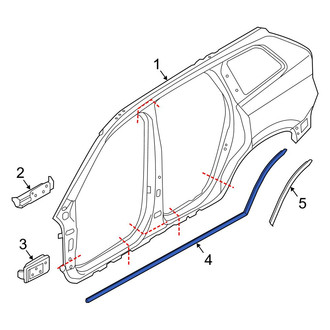 Volvo OE - Left Uniside Seal