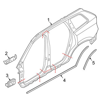 Volvo OE - Pillars, Rocker & Floor - Uniside (Uniside Assembly)