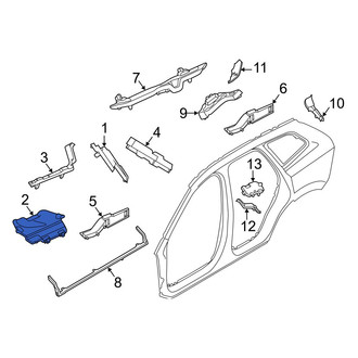 Volvo OE - Left Body A-Pillar Seal
