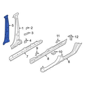 Volvo OE - Left Inner Body B-Pillar