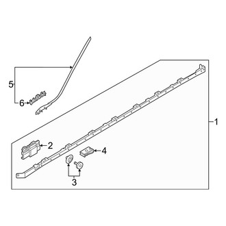 Volvo OE - Pillars, Rocker & Floor - Exterior Trim