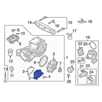 Volvo OE - Rear Inner Differential Cover
