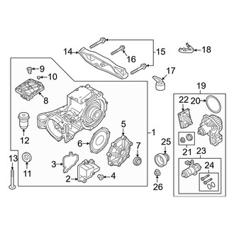 Volvo OE - Rear Suspension - Axle & Differential (B5 Core / B5 Plus / B5 Ultimate)