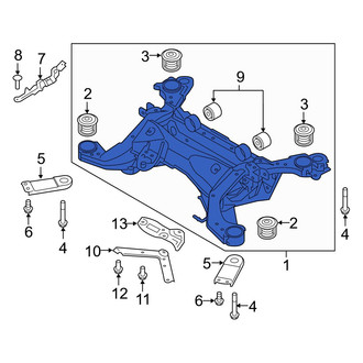 Volvo OE - Rear Suspension Subframe Crossmember