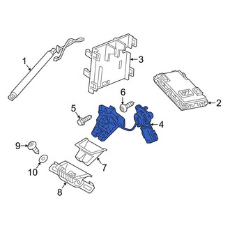 Volvo OE - Rear Liftgate Latch