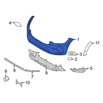 Volvo OE - Front Bumper Cover