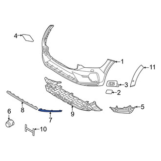 Volvo OE - Front Left Bumper Trim