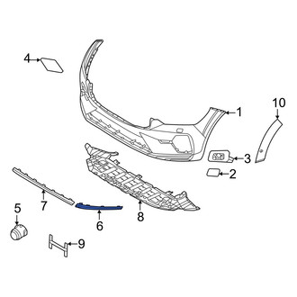 Volvo OE - Front Right Bumper Trim
