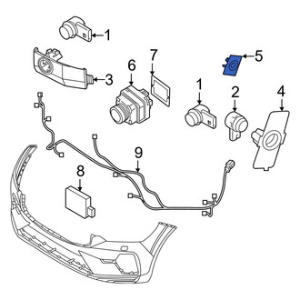 Volvo OE - Front Left Parking Aid Sensor Bracket