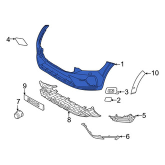 Volvo OE - Front Bumper Cover