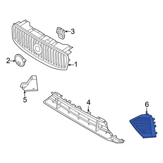 Volvo OE - Front Left Lower Grille