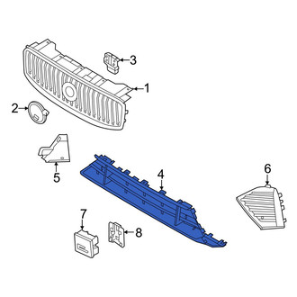 Volvo OE - Front Lower Center Grille