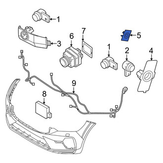Volvo OE - Front Right Parking Aid Sensor Bracket