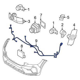 Volvo OE - Front Parking Aid System Wiring Harness