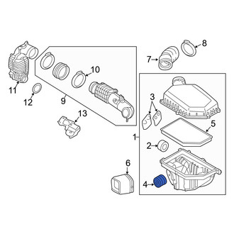 Volvo OE - Air Filter Housing Insulator