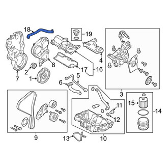 Volvo OE - PCV Valve Hose