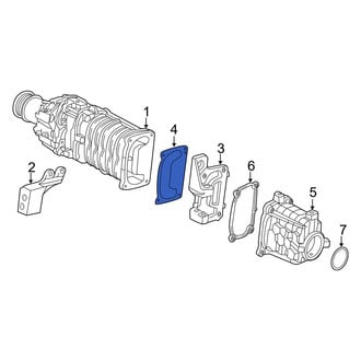 Volvo OE - Supercharger Gasket