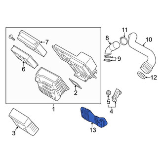 Volvo OE - Engine Air Intake Hose