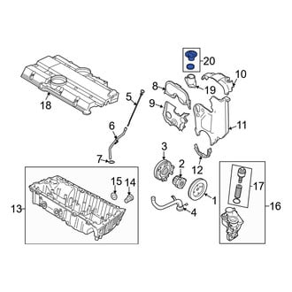 Volvo OE - Engine Oil Filler Cap