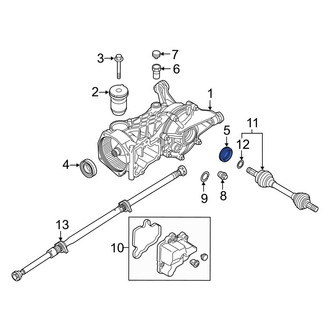 Volvo OE - Drive Axle Shaft Seal