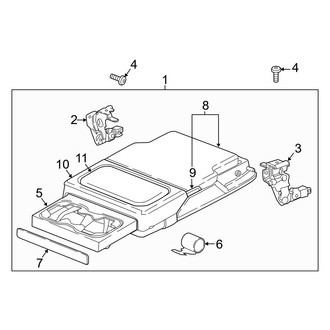 Volvo OE - Rear Seat Armrest