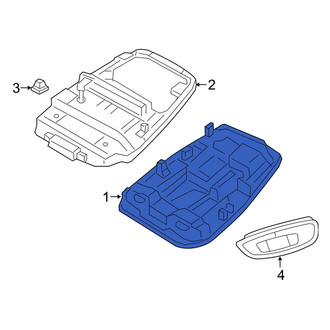 Volvo OE - Upper Overhead Console