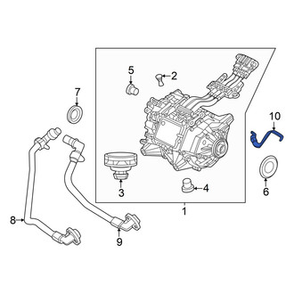 Volvo OE - Rear Body Electrical Ground Strap