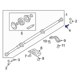 Volvo OE - Rear Drive Shaft Bolt