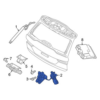 Volvo OE - Rear Liftgate Latch