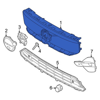 Volvo OE - Front Upper Grille