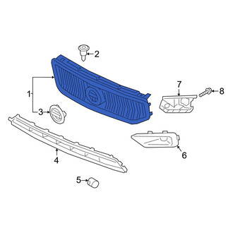 Volvo OE - Front Upper Grille