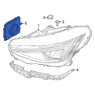 Volvo OE - Front Headlight Control Module