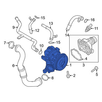 Volvo OE - Engine Water Pump
