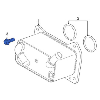 Volvo OE - Engine Oil Cooler Screw