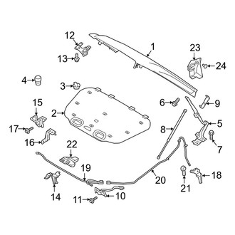Volvo OE - Hood & Components
