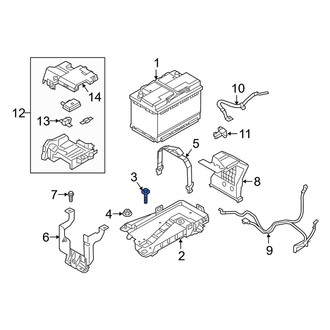 Volvo OE - Battery Tray Bolt