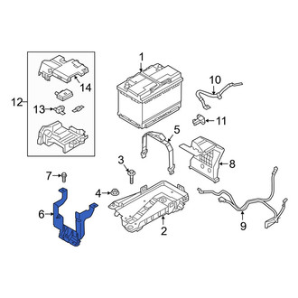 Volvo OE - Vehicle Battery Bracket