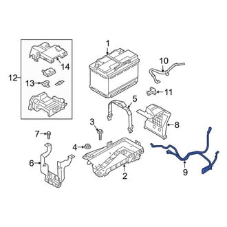 Volvo OE - Battery Cable