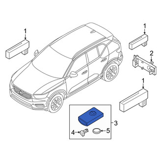 Volvo OE - Keyless Entry Transmitter