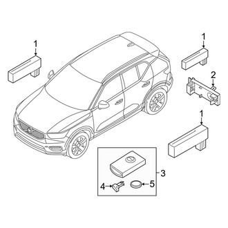 Volvo OE - Electrical - Keyless Entry Components