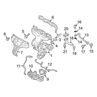Volvo OE - Engine Coolant Temperature Sensor O-Ring