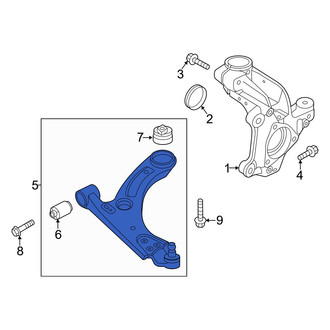 Volvo OE - Front Left Suspension Control Arm